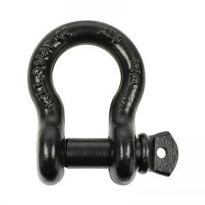 Bow Shackle, Black (1T WLL)