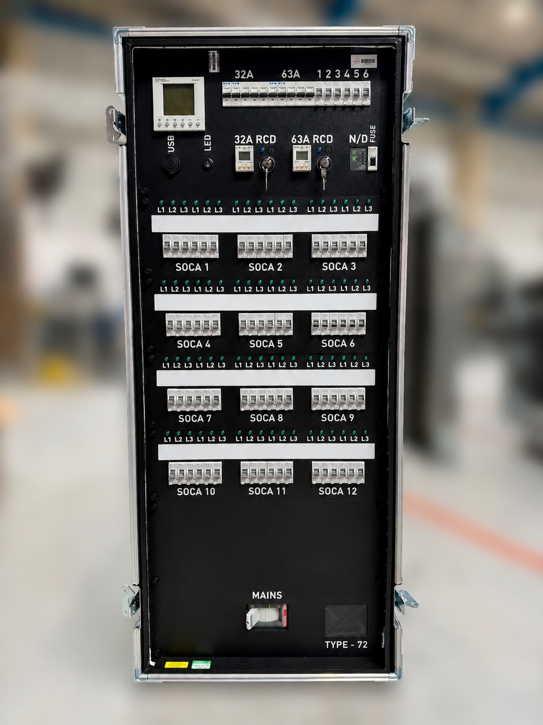 72-Way Socapex HP Distro