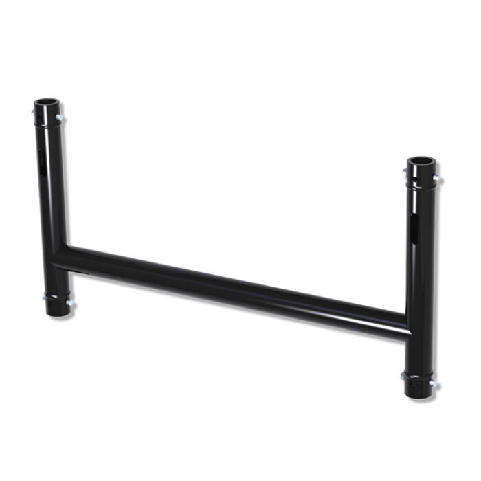 Doughty T45768 500mm Modular Tee with Thru Connector, (Black)