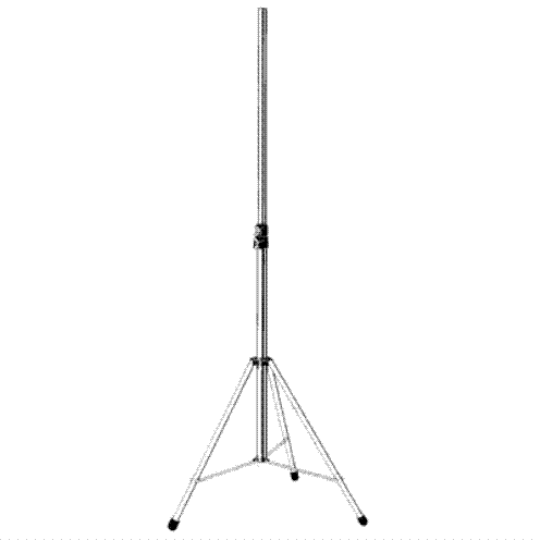 Powerdrive Ref 40 3.5m Stand, Black (40kg SWL)