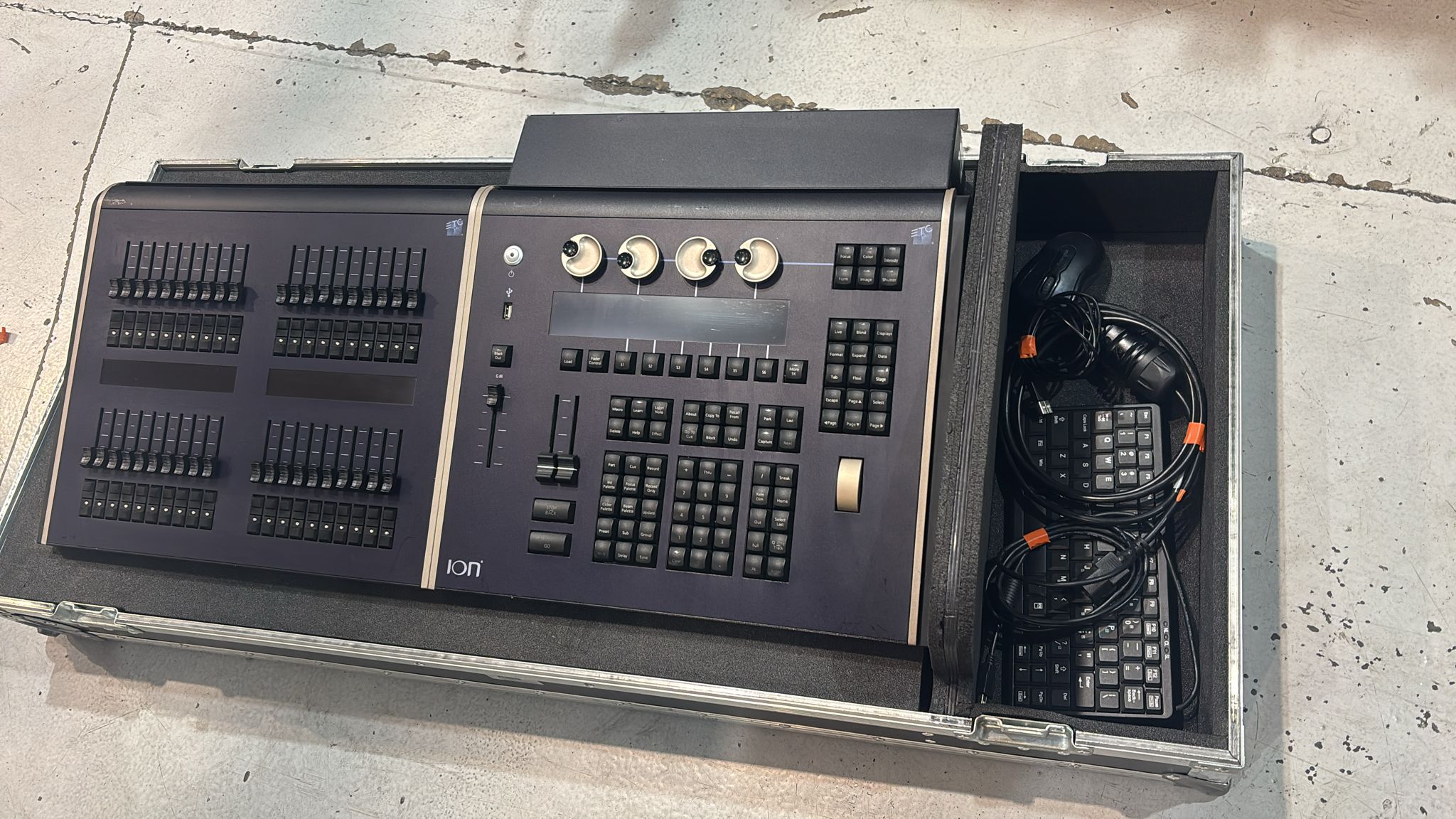 ETC Ion Classic 8K c/w Fader Wing