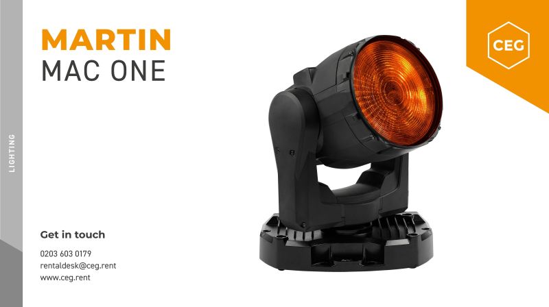 Equipment Spotlight: Martin MAC One Compact Moving Head